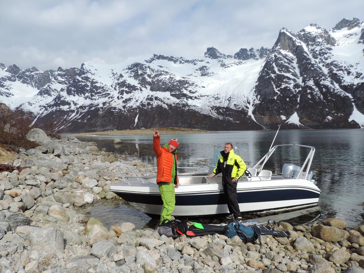 Ersfjordbotn Brygge 아파트 호텔 외부 사진